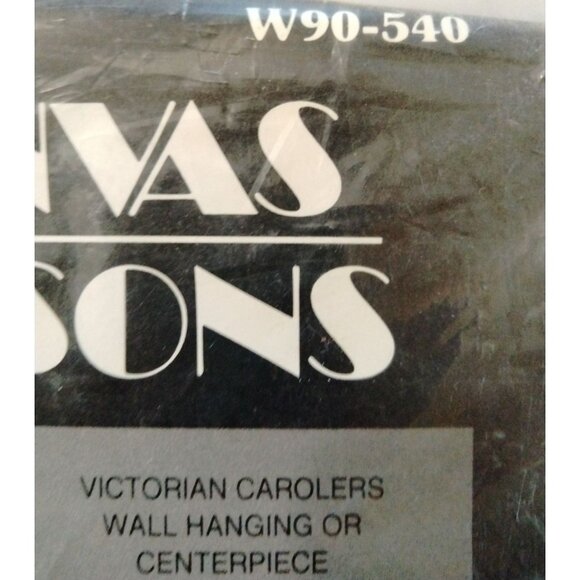 Victorian Carolers Plastic Needlecraft Ala Mode W90 540 - Picture 5 of 7